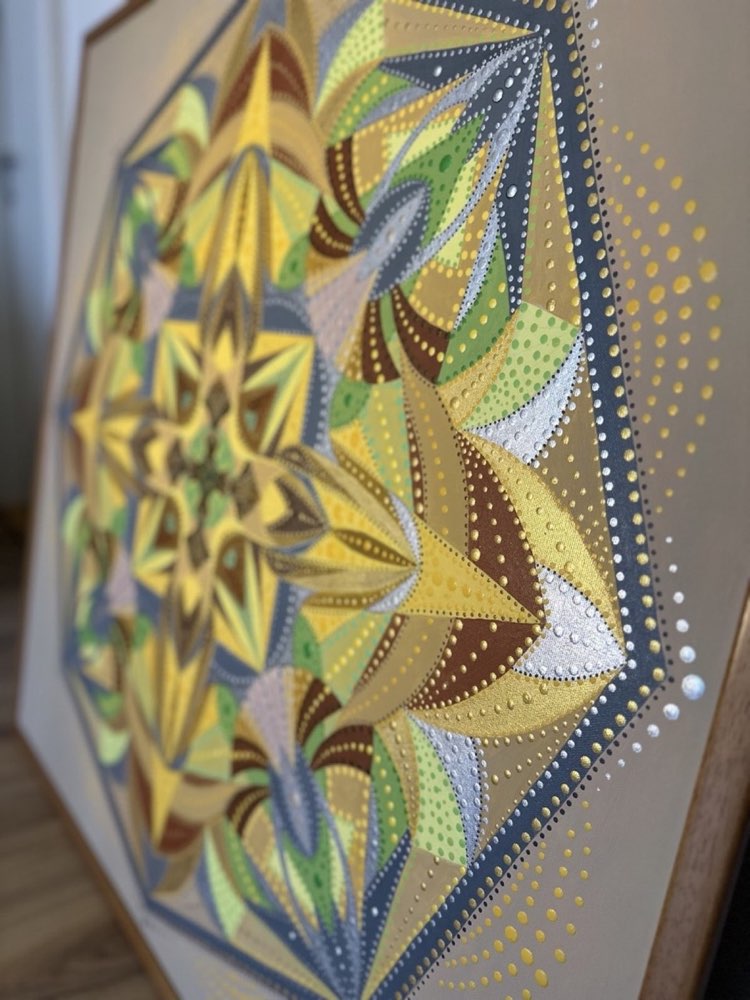 ARYA Mandala viewed at an angle