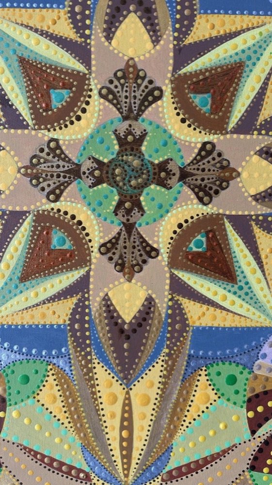 ARYA Mandala central detail
