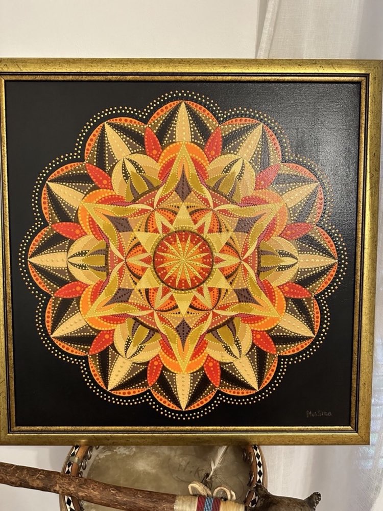 Blessing close frontal view