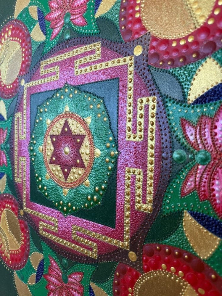 Lakshmi central detail
