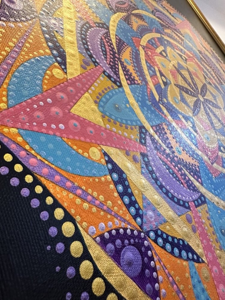 The Unity Mandala surface viewed from the left