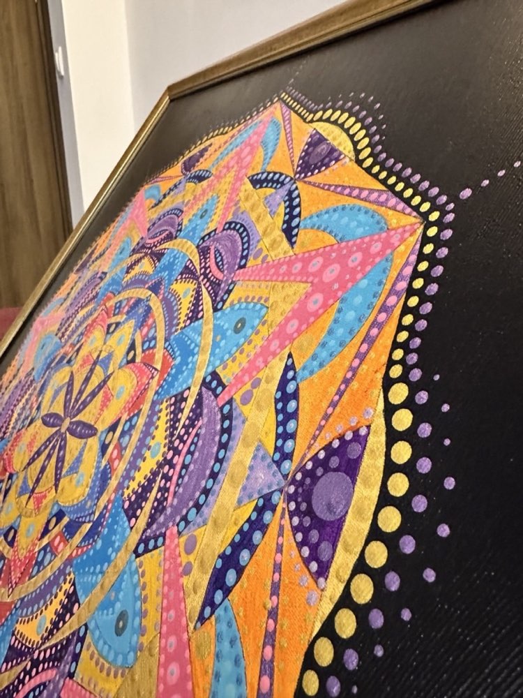 The Unity Mandala surface viewed from the right