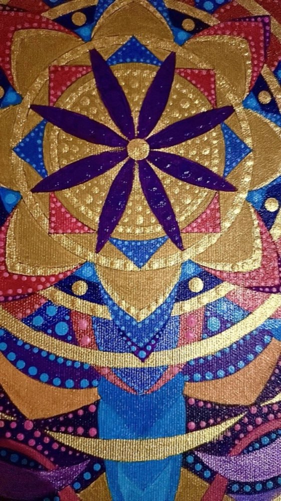 The Unity Mandala central detail