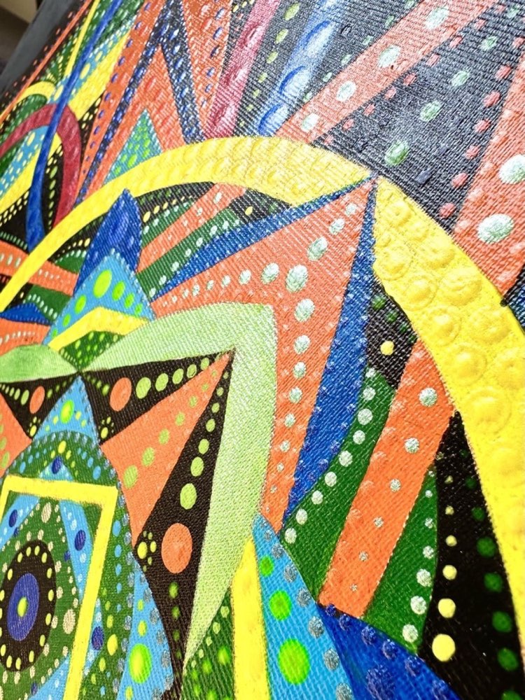 UZIMA surface detail viewed at an angle